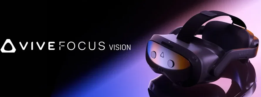 HTC、企業およびハイエンドゲーム向けにXRヘッドセット “VIVE Focus Vision” を発表